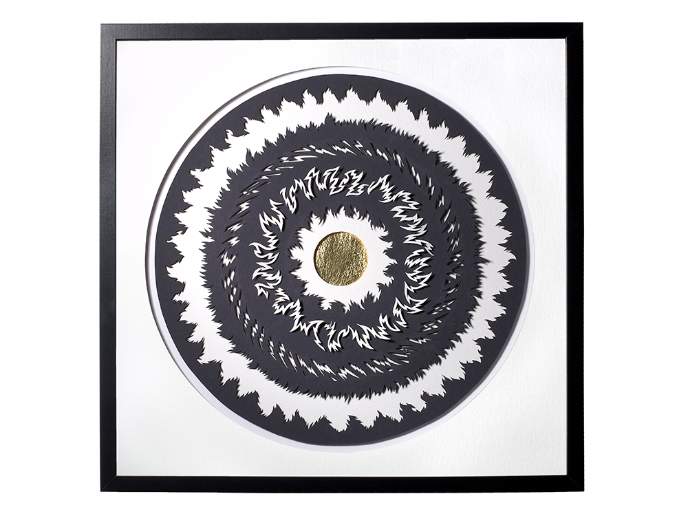 Large concentric flames